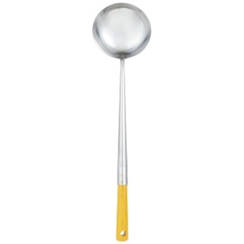 遠藤商事 TKG 中華鍋用お玉 家庭用 直径95×柄長295mm 重量:130g 家庭用中華お玉で本格中華を食卓へ 材質:本体/18-0ステンレス ハンドル/天然木 業務用 ATYA001