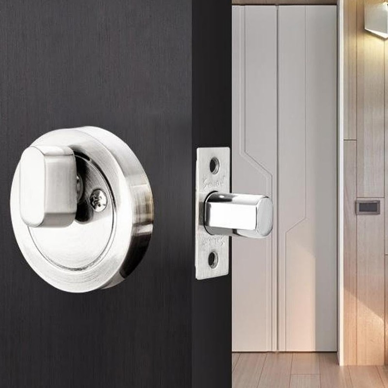 Single Cylinder Deadbolt Round Door Lock Front Door Locks Zinc