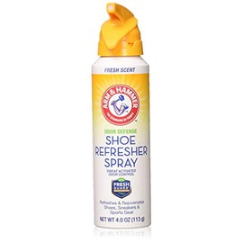 Arm & Hammer Odor Defense Shoe Refresher Spray, Fresh Scent, 4 oz (Pack of 2)
