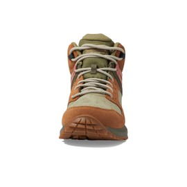 Merrell Women's Wildwood Mid Leather Waterproof Hiking Boot, Forest, 9.5