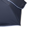 Francfranc French Bi-Color Piping Folding Umbrella, 18.5 inches (47 cm),
