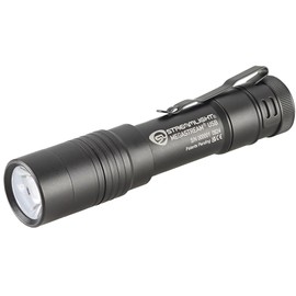 Streamlight 66210 MegaStream USB 1800-Lumen 26000-Candela Rechargeable EDC Flashlight Includes Rechargeable Battery, USB-C Cable, and Holster, Black