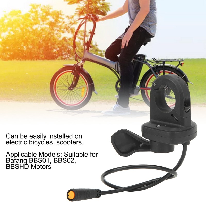 Electric Bicycle Thumb Throttle Speed Control Accelerator Throttle for Bafang