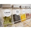 LALABEL Condiment Labels, Cafe Style Design, Spice, Herb Labels, 48