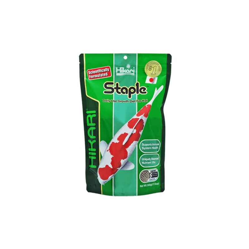 Hikari 4.4-Pound Staple Floating Pellets for Koi and Pond Fish,