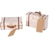 50 Unids/set Novedosa Mini Maleta Elege Caja de de Dulces