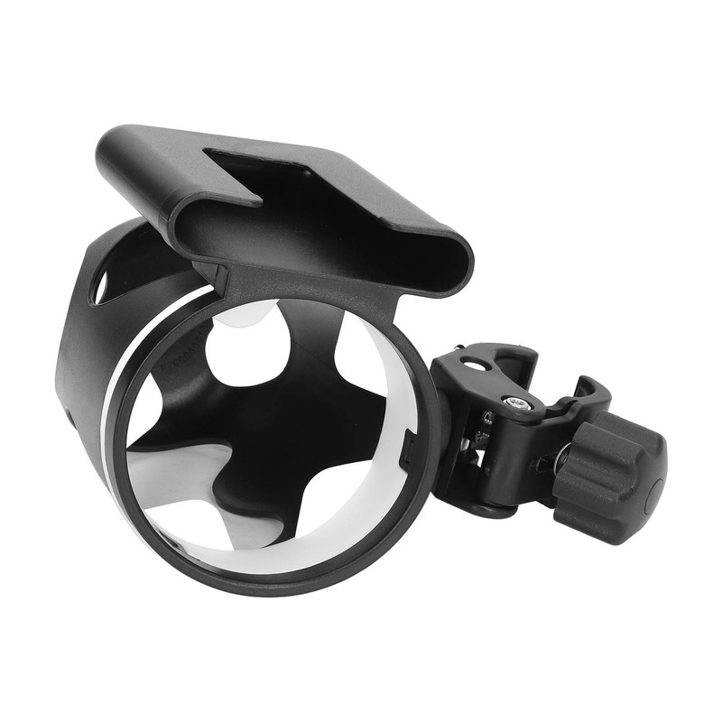 Baby Stroller Cup Holder Prevent Slipping Adjustable 360 Degree Rotating