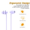 MAXROCK (TM - Auriculares de silicona suave total con micrófono