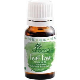 Árbora Aceite Esencial de Tea Tree AUSTRALIANO 100% puro ¡Más de 10 USOS de bienestar y belleza! Reconforta tu piel y cabello Ingedientes certificados Aceite de 1° destilación 11ml