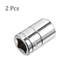 Kozelo 2pcs 6 Point Shallow Socket - [3/8 Inch x