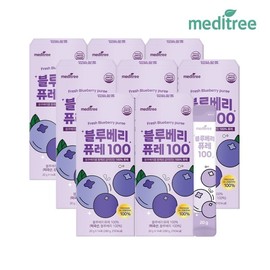 Meditree American Blueberry Puree Stick 100 8 boxes / 메디트리 미국산 블루베리 퓨레 스틱 100 8박스