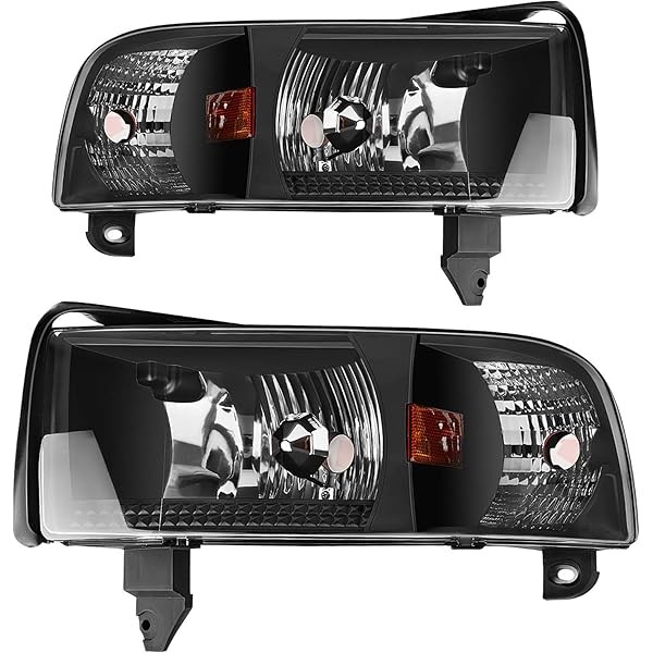 AUTOSAVER88 Headlight Assembly Compatible with 1994-2001 Dodge Ram 1500/1994-2002 Dodge