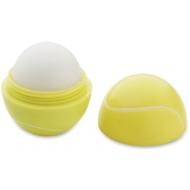 notrash2003 Set of 4 Care Pens Tennis Golf Football Lip Balm for Smooth Delicate Lips Kissing Mouth in Round Box Tennis Ball Golf Ball Football