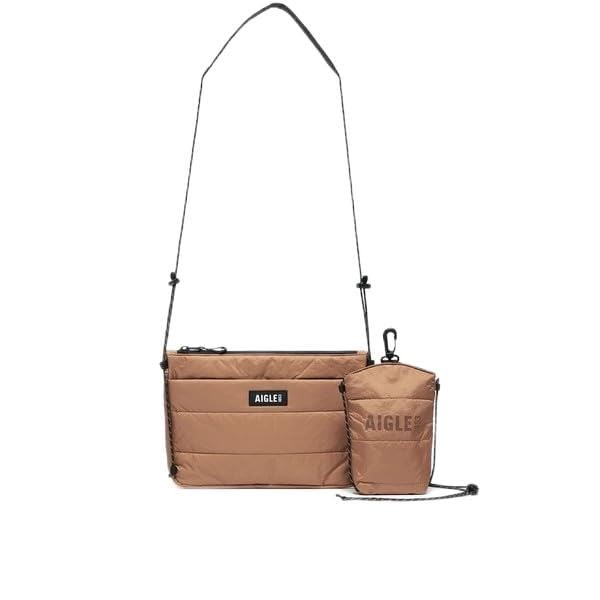 Aigle Bag [Official] Padding Sacoche, brown (light brown)