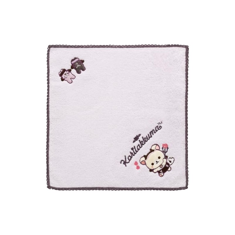San-X Rilakkuma "Korilakkuma Kokuma" Mini Towel CM52301 Size: Approx. 9.8