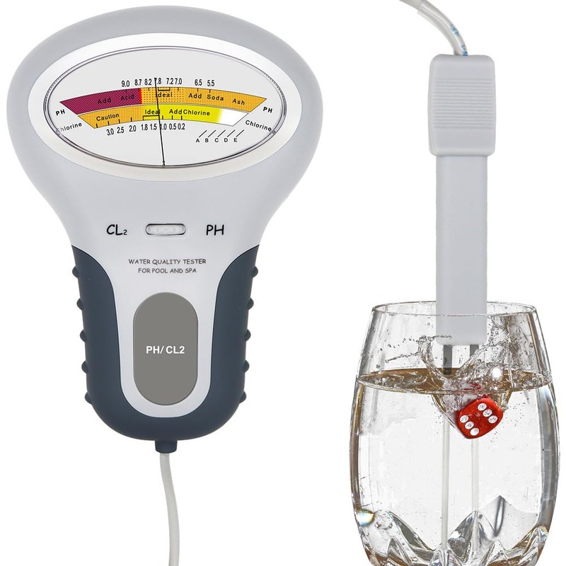 Control Devices for pH Value Chlorine Meter Pool PC-102B CL2