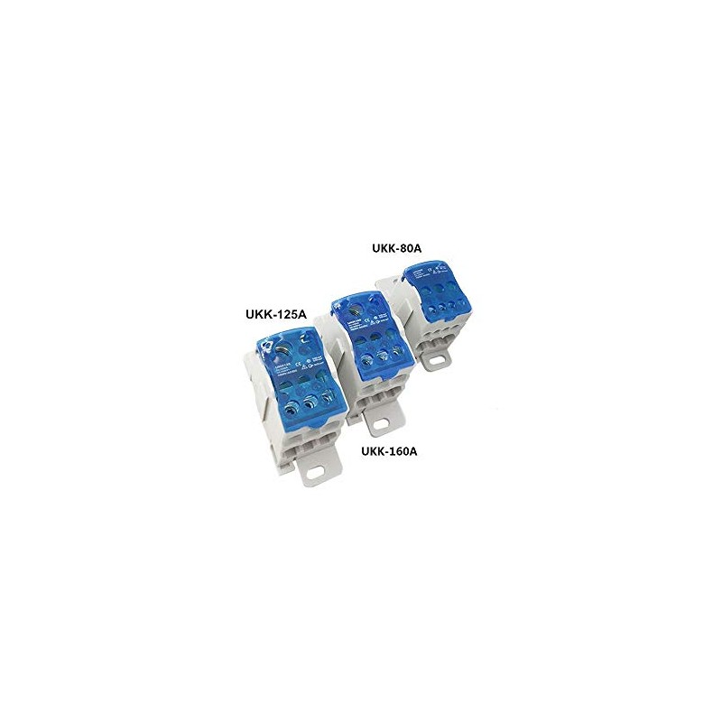 UKK-80A / 125A / 160A Distribution Box with DIN Rail