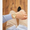 Citizen Q&Q QB78 Analog Wristwatch, Waterproof, Metal Band, and Others,