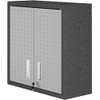 Manhattan Comfort Manhattan Comfort Fortress Floating Garage Storage Cabinet, Black/Grey