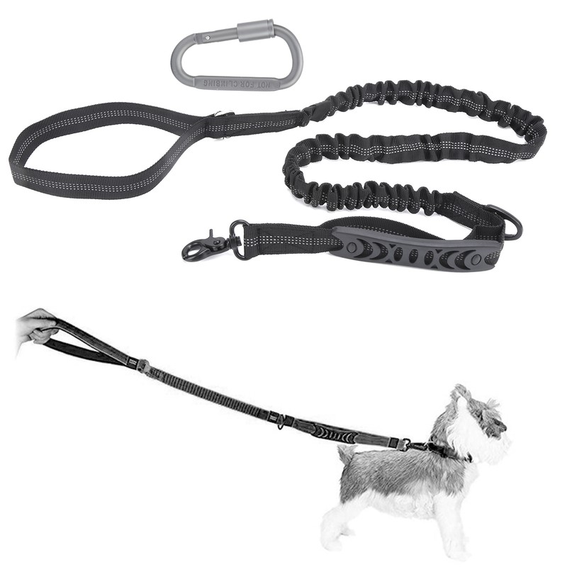 Dog Leash Multifunctional Strong Durable Buffer Training Traction Rope Pet