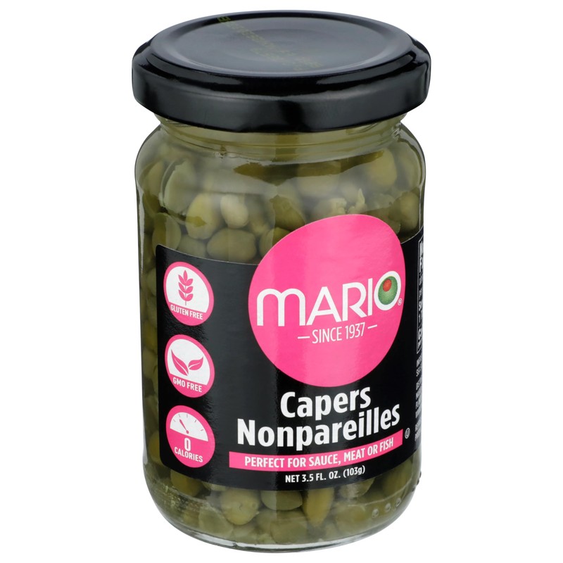 Mario Camacho Capers Non Pareil, 3.5-Ounce (Pack of 6)