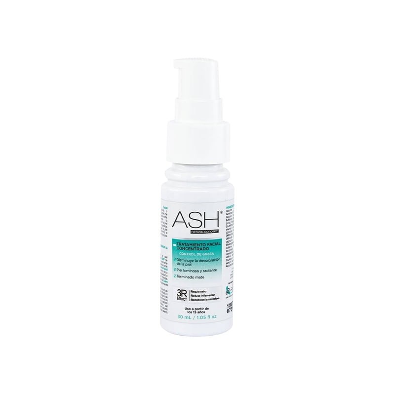 Serum Facial y contorno de Ojos Ash Natural 30grs