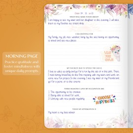 Legend Gratitude Journal – Guided Daily Journal to Foster Positivity & Happiness – Grateful Notebook to Write In – Inspirational Affirmation & Thankful Journal – Hardcover (Amber Yellow)