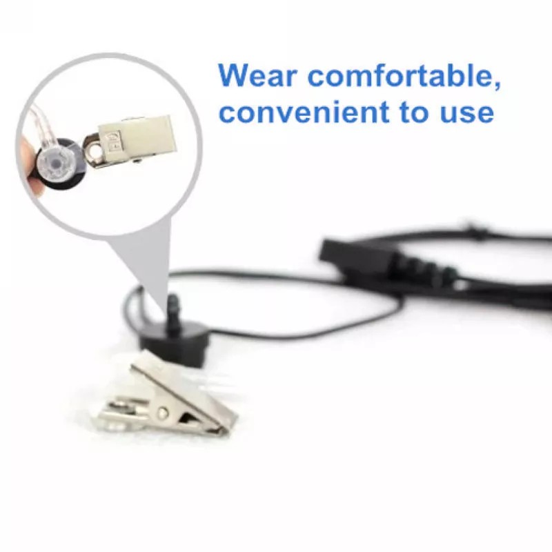 Unbranded/Generic Bodyguard FBI Earpiece Earphone Headset with Mic PTT for