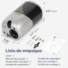 AIKE Dispensador de jabón automático líquido para montaje en pared,