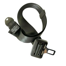 ACC Parts Sicherheitsgurt-Zunge mit verstellbarem Gurtband (bis zu 125 cm) – Ersatz für Rollstühle und Elektromobil – 21 mm Edelstahl, E & E gekennzeichnet Auto-Grade Qualität