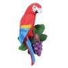 Wall Mounted Simulation Parrot Decor Hanging Hook Resin Craft Home