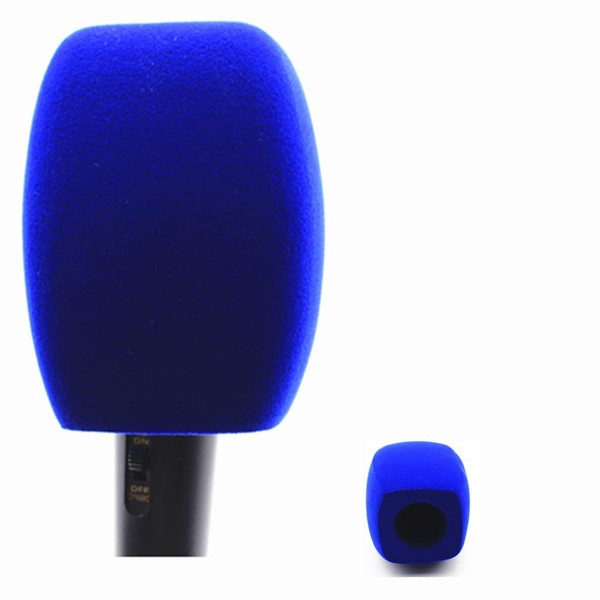 Saidbuds Flocked Microphone Foam Windshields Handheld Microphone Foam Cover Windshield