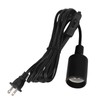 Zevnico 15ft Pendant Light Cord Socket, E26 Hanging Lamp Socket