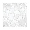 InterDesign Pebblz Bath Mat, Clear