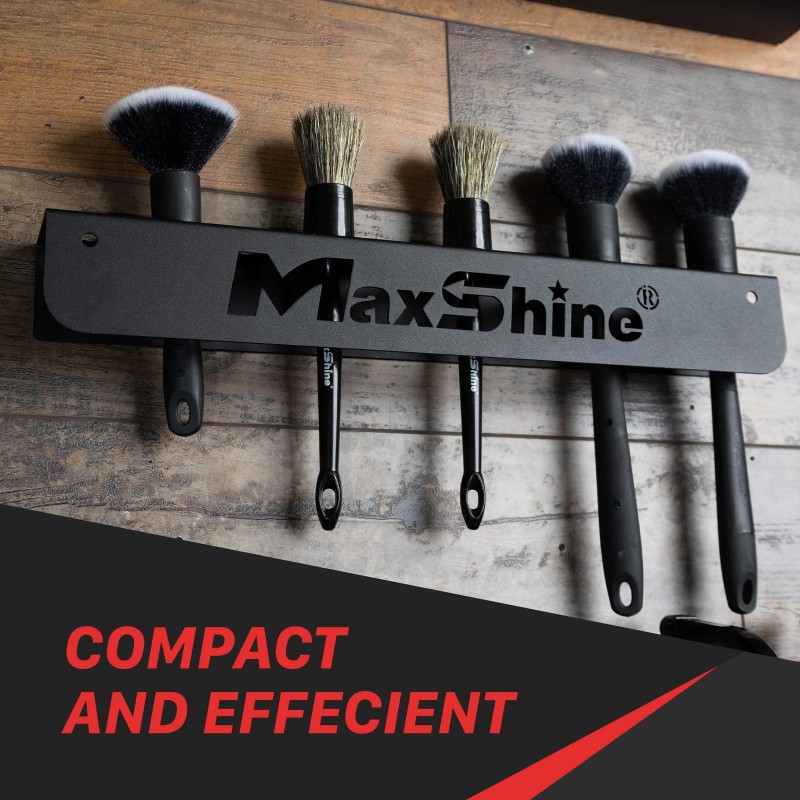 Maxshine Car Detailing Brush Holder Wall Mounted Storage For 10