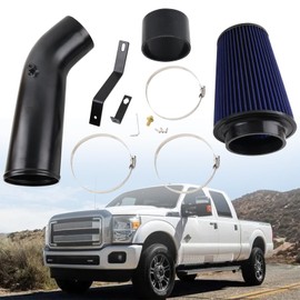 VVORHSBELL 4" Cold Air Intake Pipe Kit with Oiled Filter，Air Intake System Compatible with 1999-2003 Ford F250 F350 F450 7.3L Powerstroke Diesel