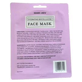 Trader Joe's Trade Joe's Hydrating Biocellulose Face Mask Sheet Keep Face Glowing  1PC