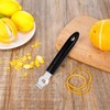 Ouligay Lemon Zester Tool,Channel Knife,Lemon Peeler,Lemon Bar Tools,Stainless Steel Bartender