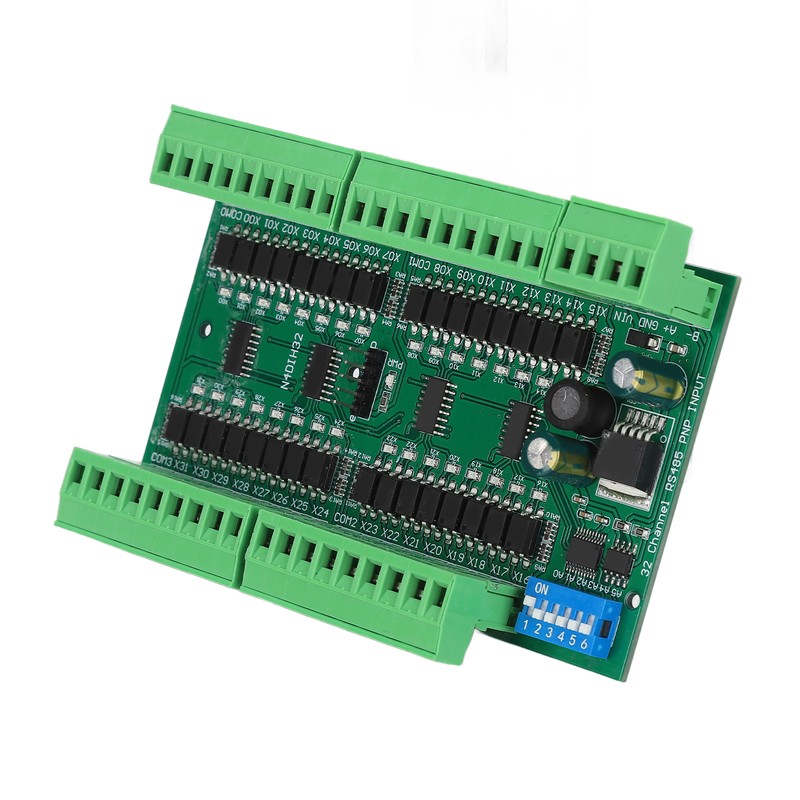 RS485 Input Controller 32 Channel DIN Rail Isolated PLC Switch