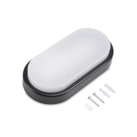 da LIGHT LED Ceiling Light 12 W 1020 Lumen Ceiling Light Extra Flat 42 mm LED Lamp IP54 Splash Proof 230 V Cellar Light for Bathroom Living Room Cellar Netural White 4000 K