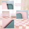 KiKiHong 2 Piece Rectangular Tray,Small Tray,Reusable Plastic Tray,Tea Tray,Fast Food