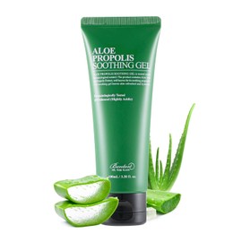 BENTON gel calmante con aloe y propóleo - hidratante facial ligero para piel sensible - 100 ml