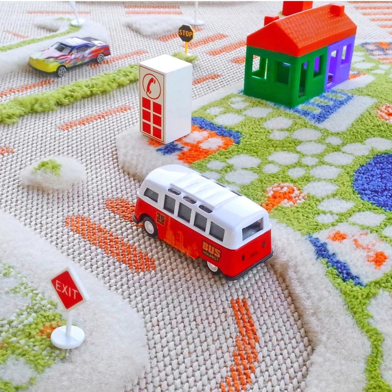 IVI Mini City 3D Play Rugs, X-Large