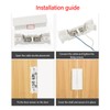 2 Sets Magnetic Door Switch Wired NC NO Normally Open