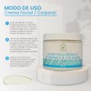 Crema Facial De Ácido Hialurónico, Vitamina E & Colágeno Hidratación