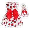 choyaxo Floral Dog Dress Cute Dog Skirt Pet Dress Summer