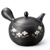Tokoname Ware Y861 Spring Autumn Black No. 3 Pine Skin