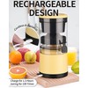 DUSENHO Electric Citrus Juicer - Rechargeable USB Juicer Machines for