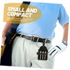 Kisangel Pu Golf Tee Holder Compact Golfing Tee Organizer Lightweight