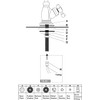 Chrome Reverse Osmosis Faucet, NSF Certified, Non‑Air Gap for Under